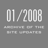 Sites Updates - 01/2008