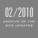 Sites Updates - 02/2010