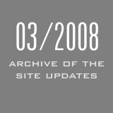 Sites Updates - 03/2008