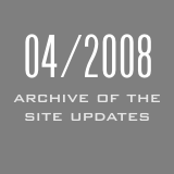 Sites Updates - 04/2008