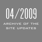 Sites Updates - 04/2009