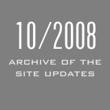 Sites Updates - 10/2008