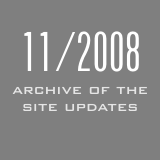 Sites Updates - 11/2008