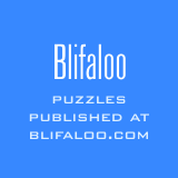 Puzzles published at blifaloo.com